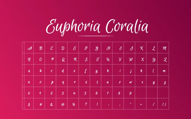 Euphoria Coralia